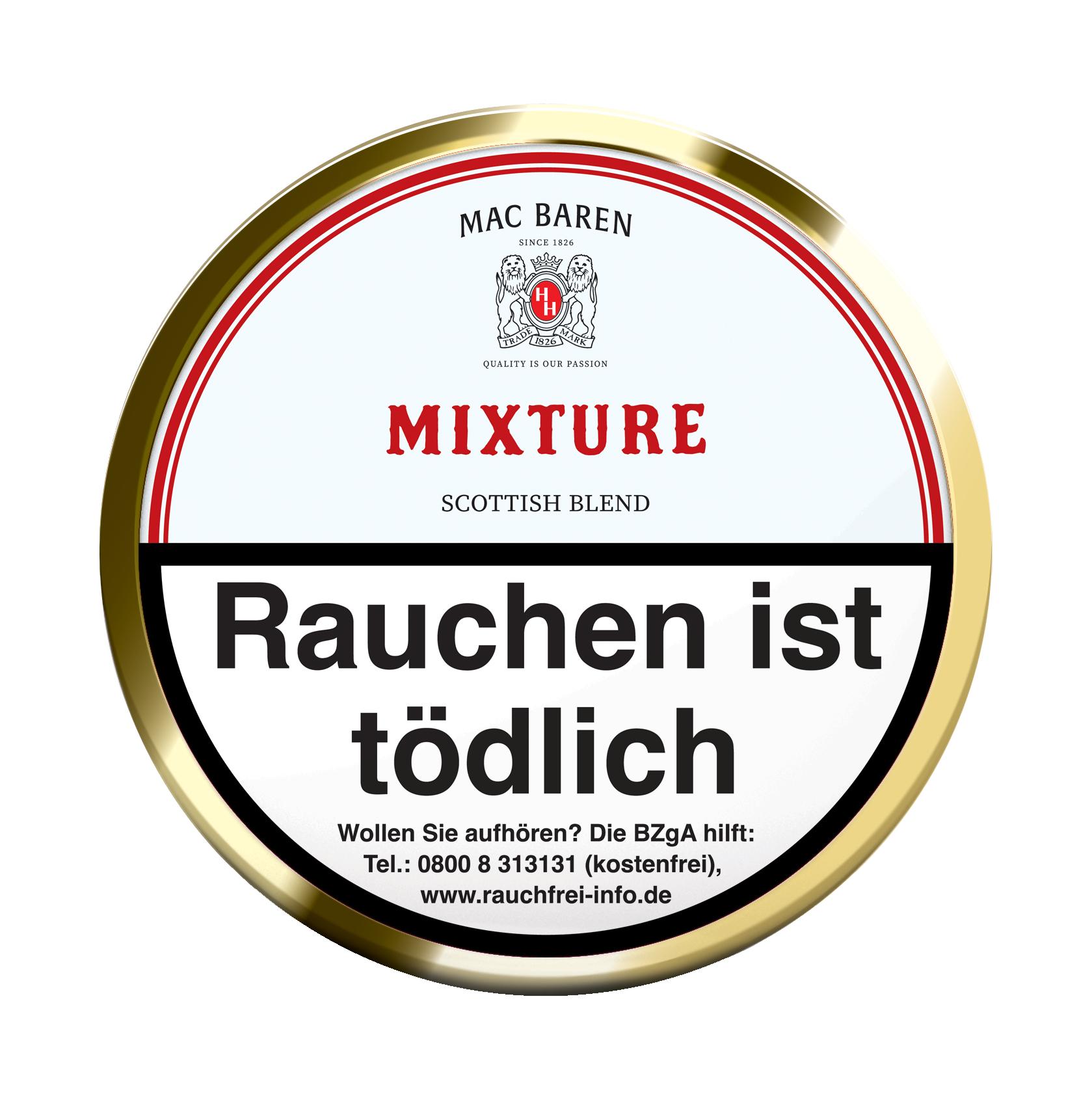 Mac Baren Pfeifentabak Mixture Scottish Blend 1 Dose 100 Gramm