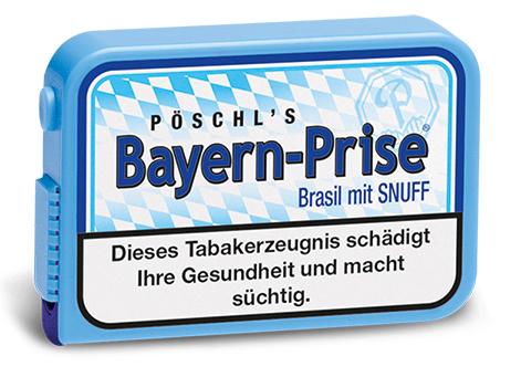 Pöschl´s Bayern-Prise Schnupftabak Brasil mit Snuff 1 Packung