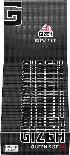 Gizeh Black Queen Size Zigarettenpapier  1 Stange 25x50 Stück