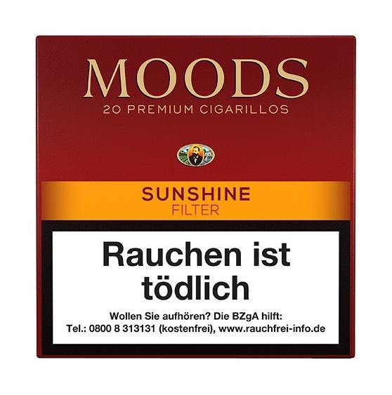 Dannemann Moods Sunshine Zigarillos 1 Stange 10x20 Stück
