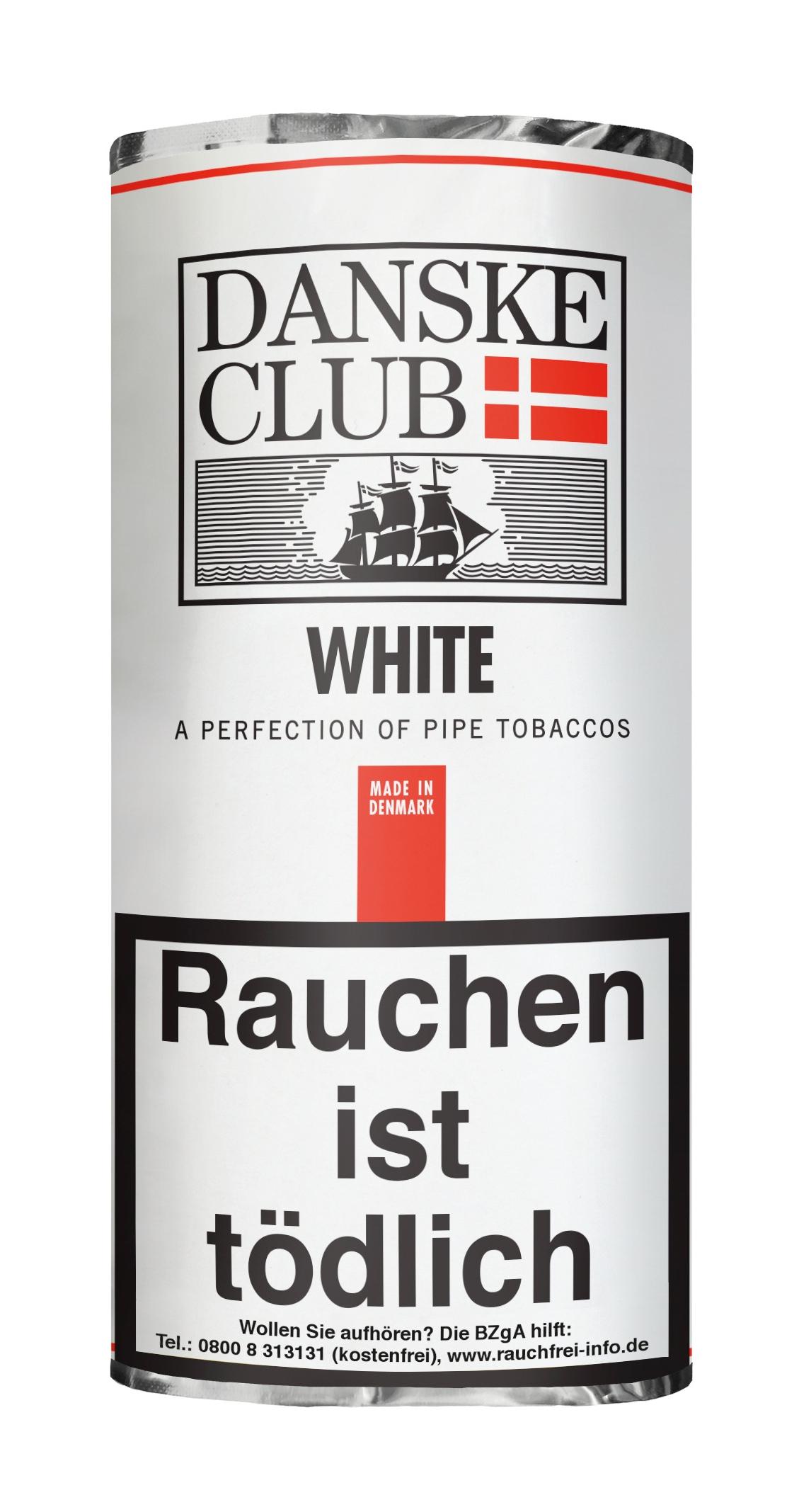 Danske Club Pfeifentabak White 1 Packung 50 Gramm