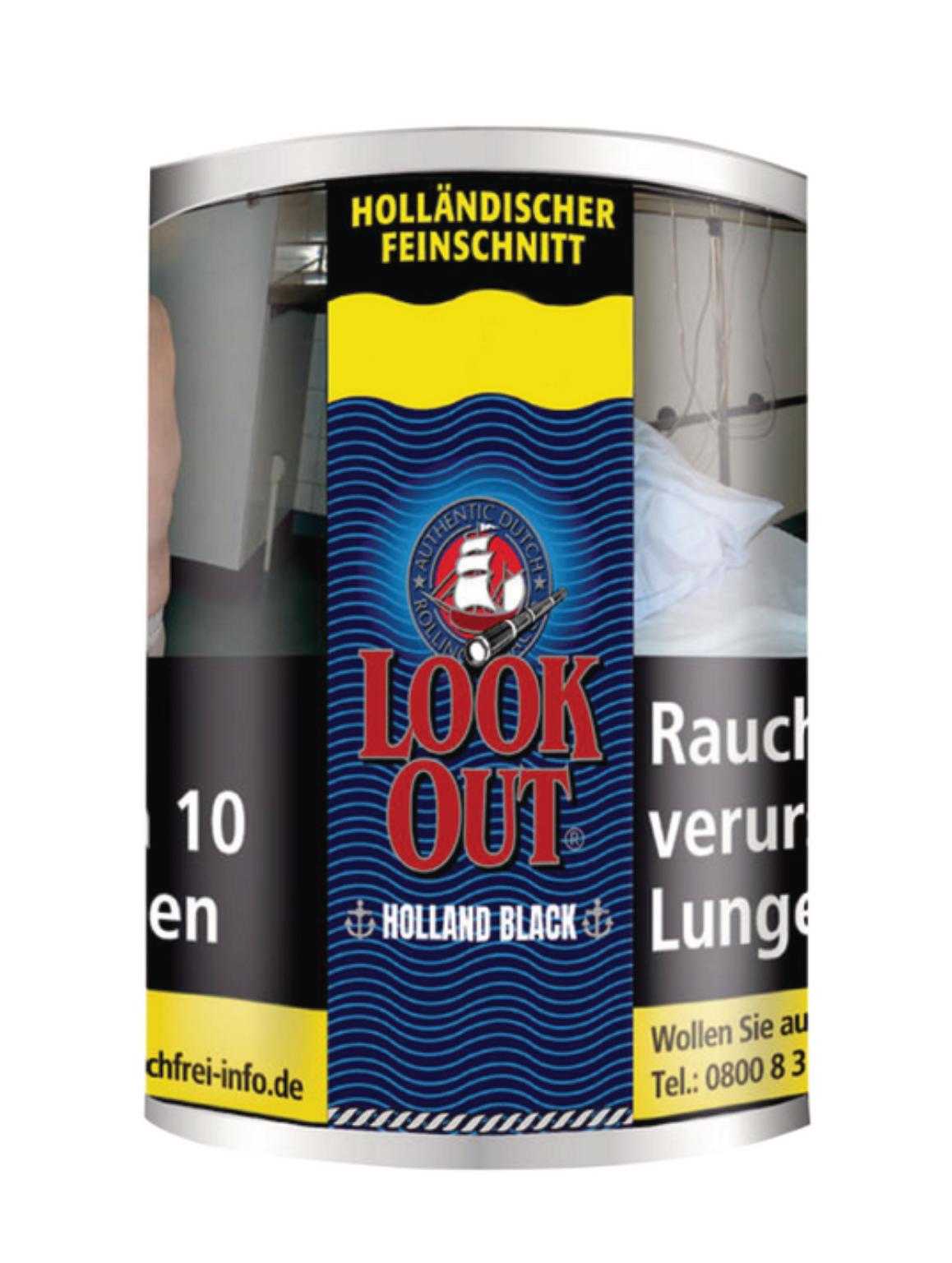Look Out Zigarettentabak Holland Black 1 Dose