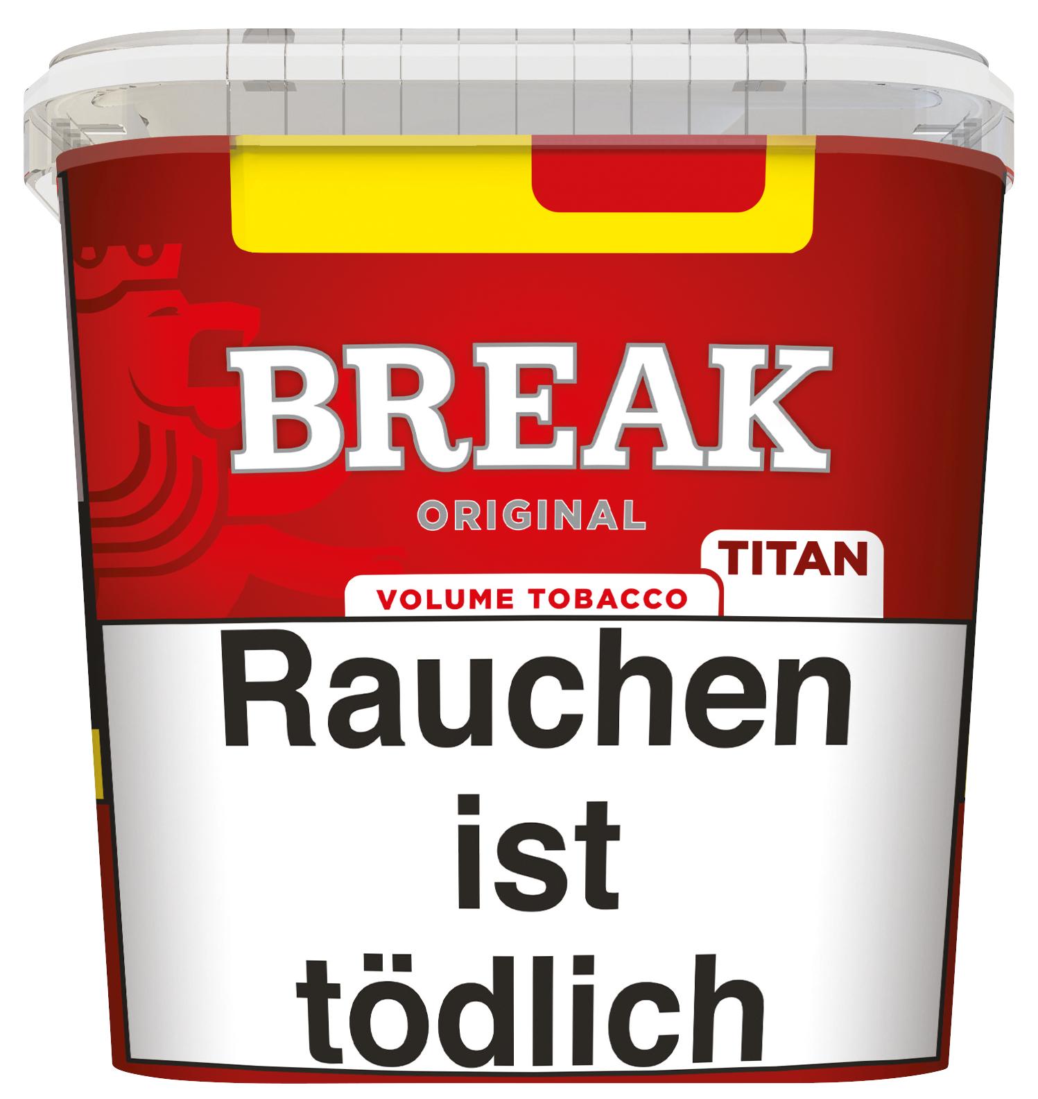 Break Original Volumentabak Titan 1 Eimer 300 Gramm