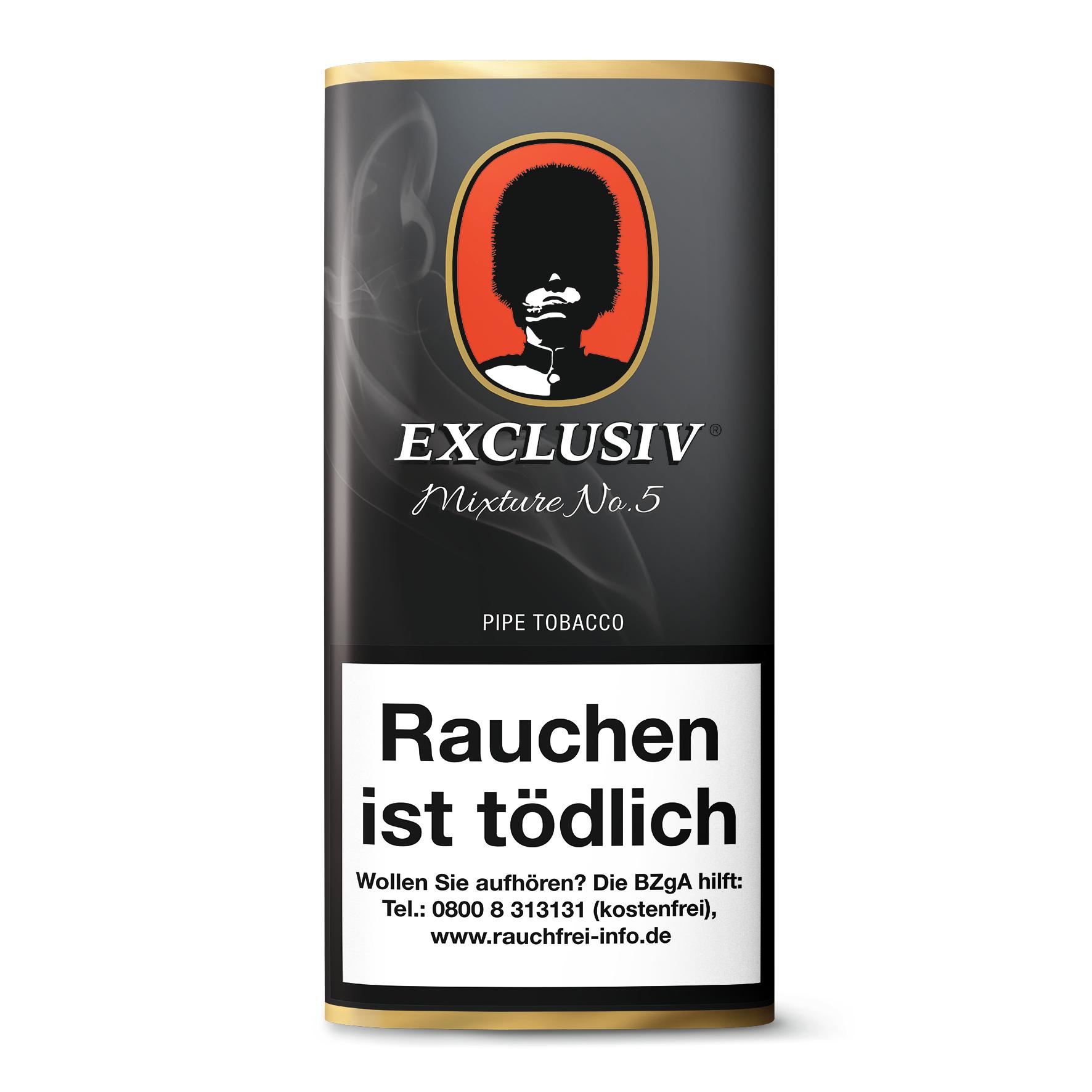 Excl. Pfeifentabak Mixture No. 5 (Special Whisky) 1 Packung 50 Gramm