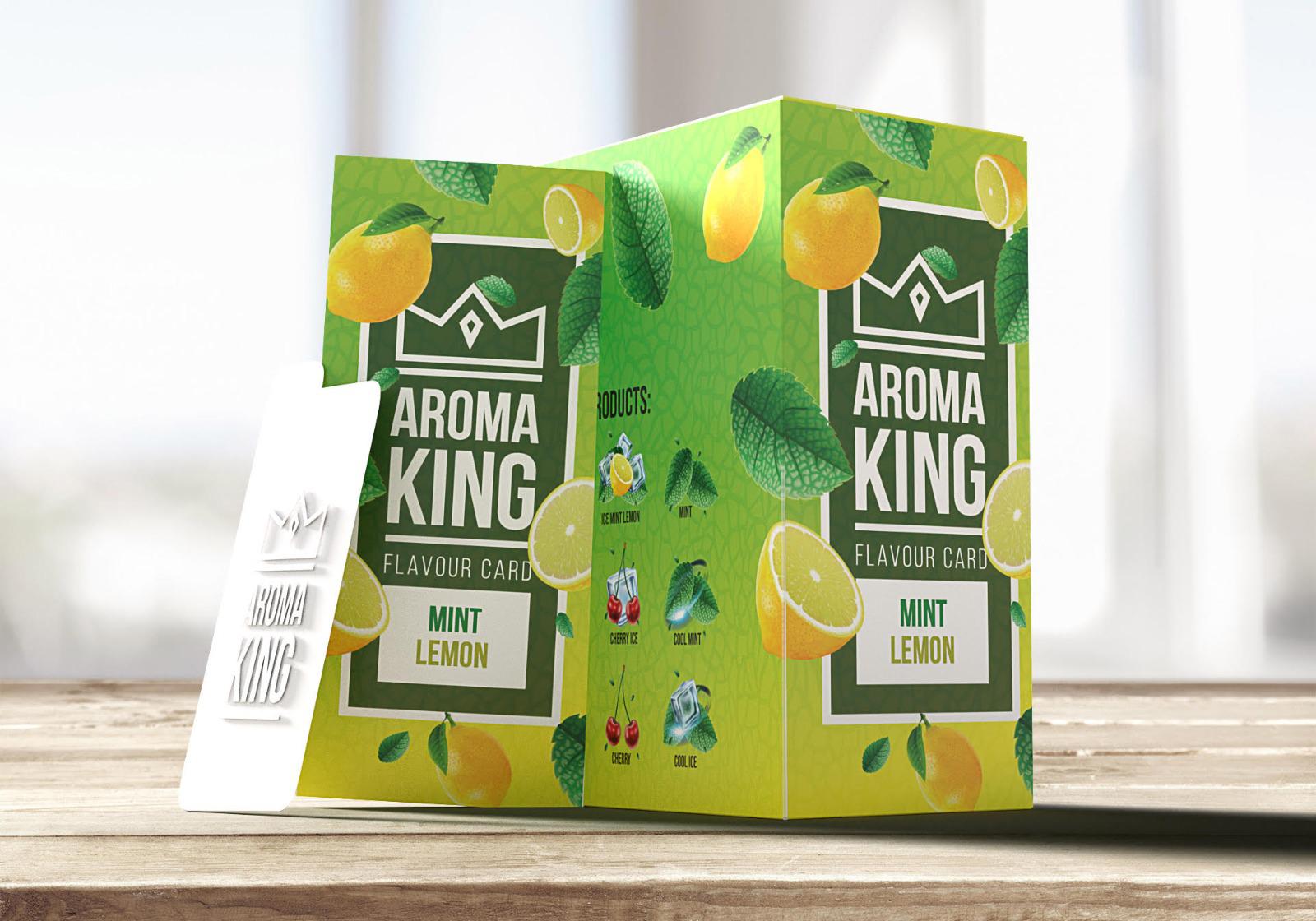 Packung Hoffmann Aromakarten mit 25 einzelnen Karten.