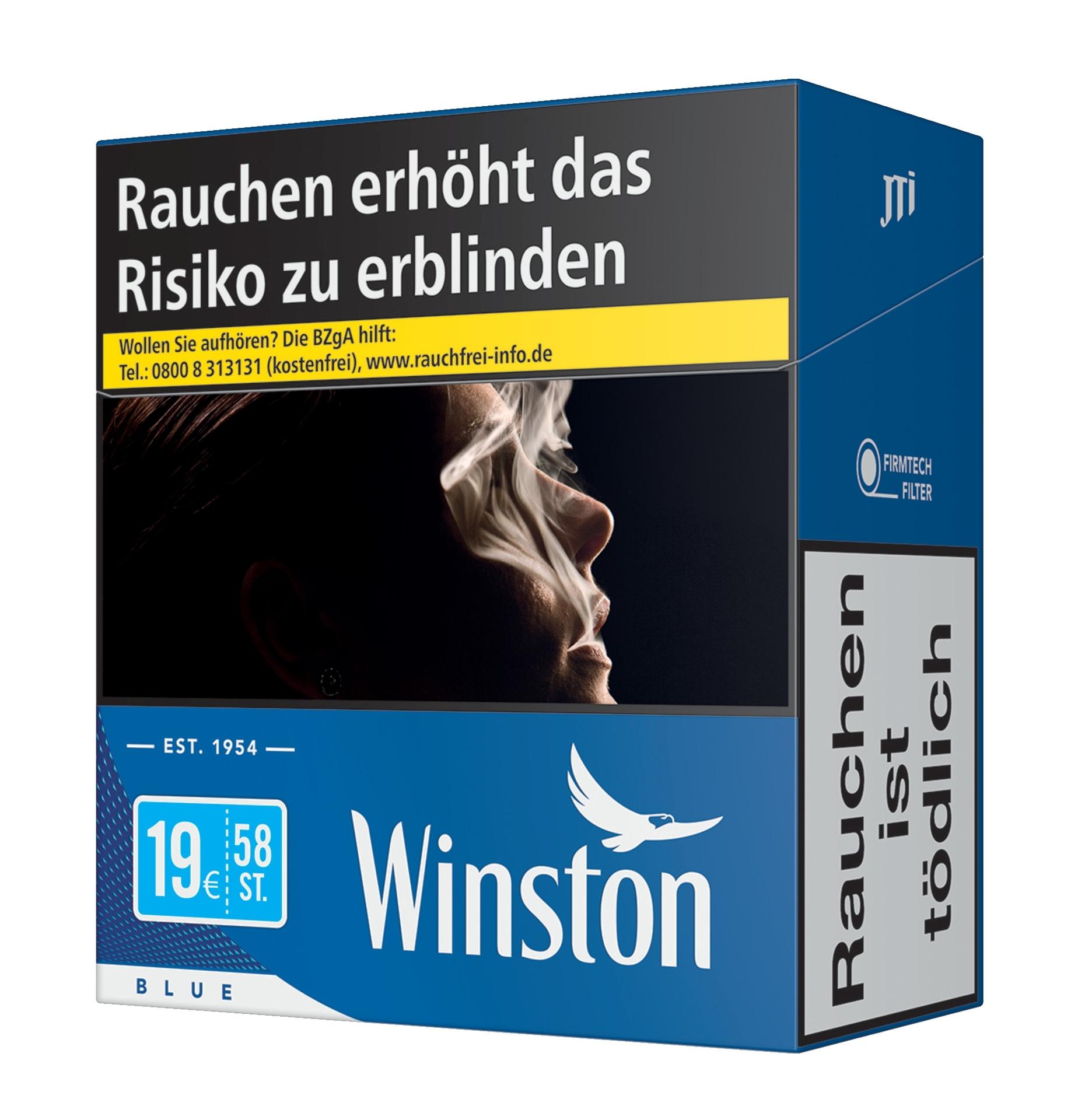 Winston Blue Zigaretten 6XL 1 Stange