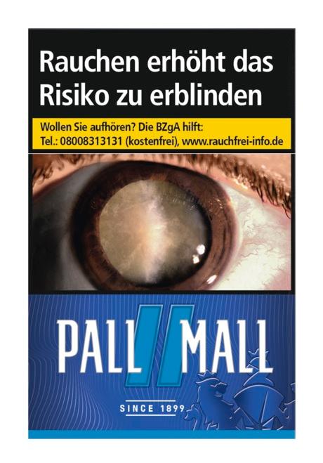 Pall Mall Blue 1 Packung 20 Stück