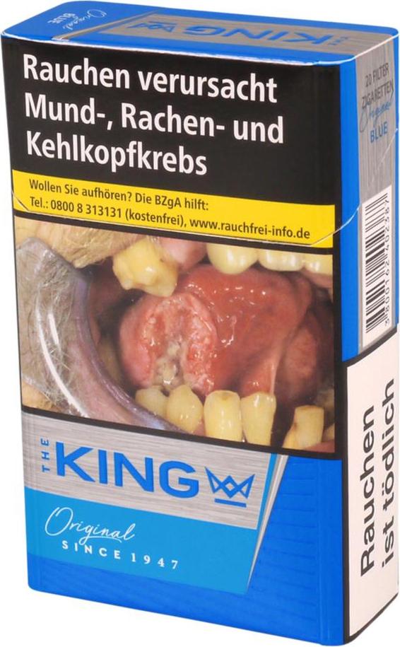 King Blue Zigaretten  1 Stange 10x20 Stück
