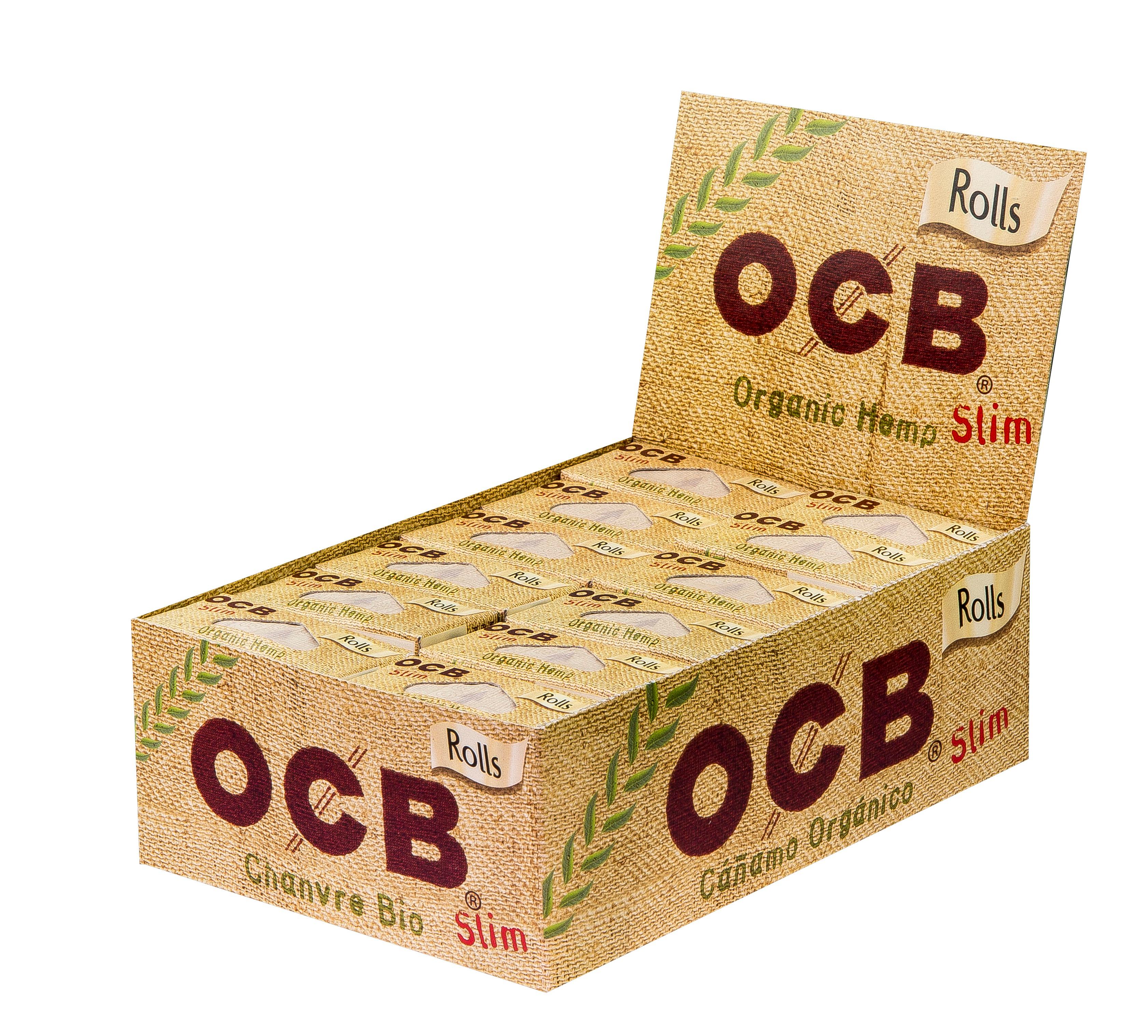 OCB Rolling Paper Organic Hemp 1 Stange 24x10 Stück