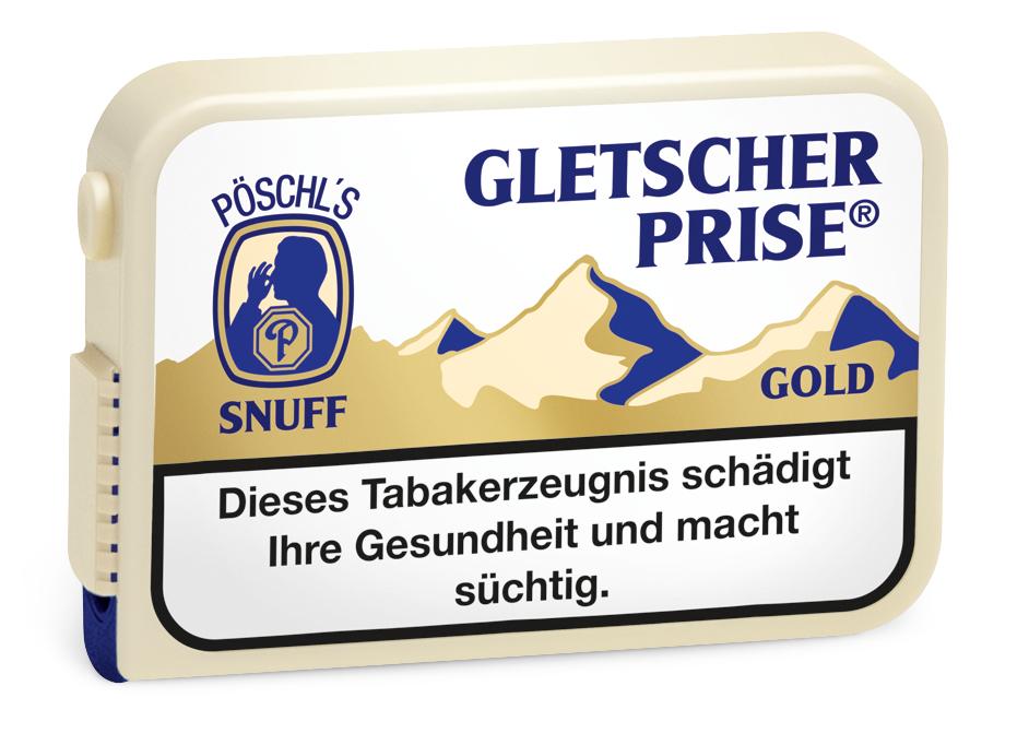 Pöschl´s Gletscherprise Schnupftabak Gold 1 Stange 10x10 Gramm