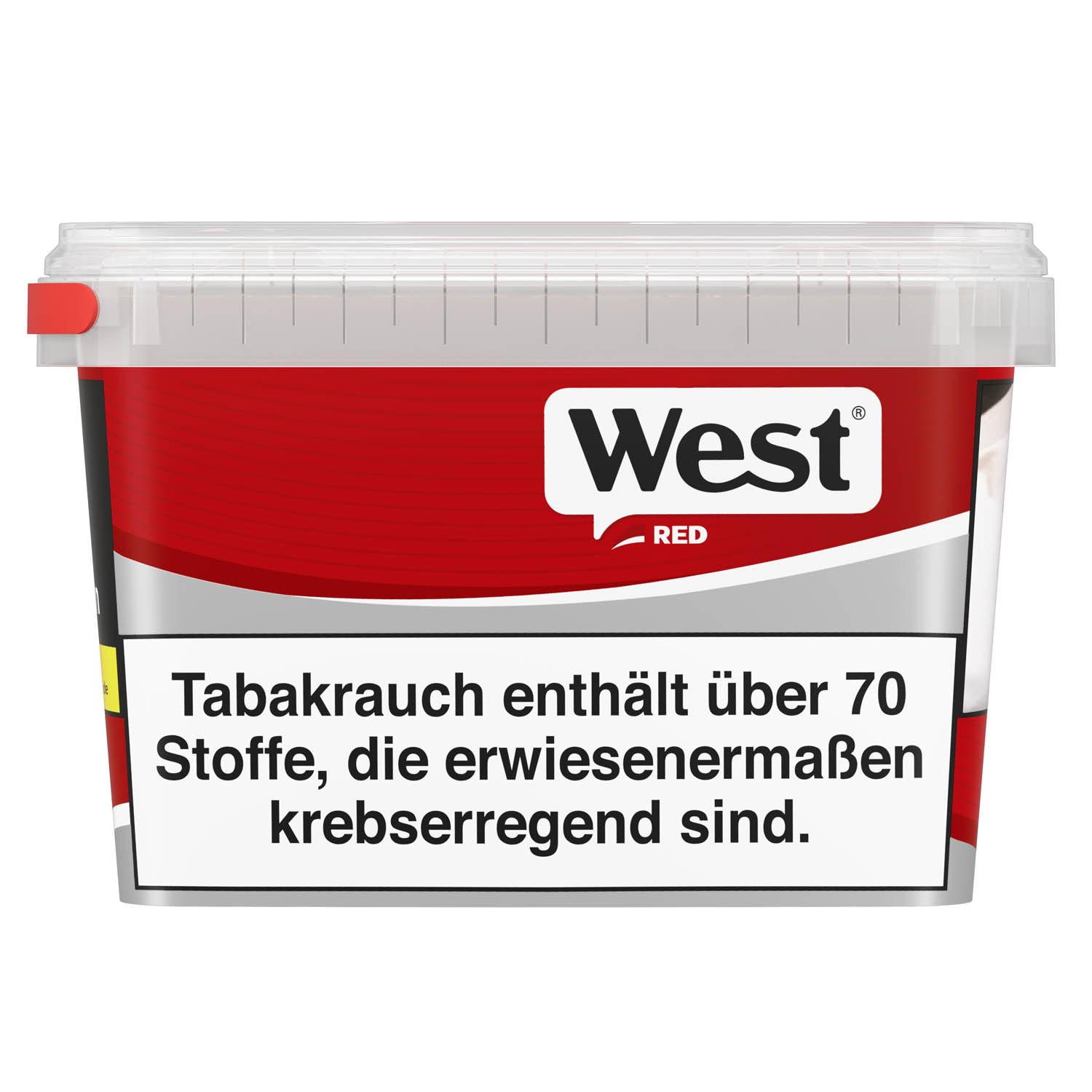West Red Volumentabak Box 1 Dose