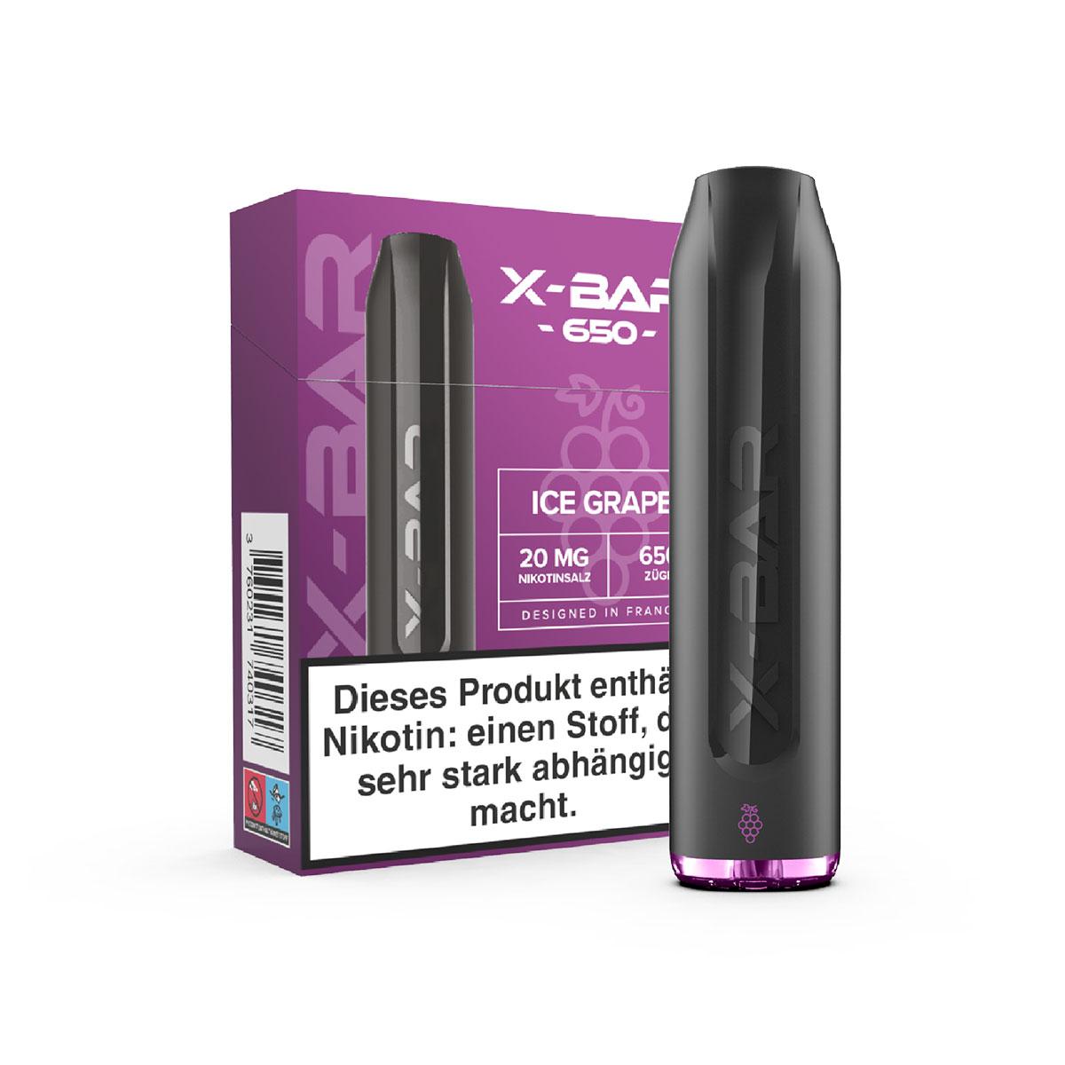X-Bar Mini Grape Ice 1 Packung