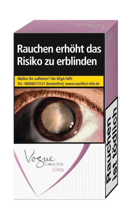 Vogue Zigaretten Caractere Lilas 1 Packung