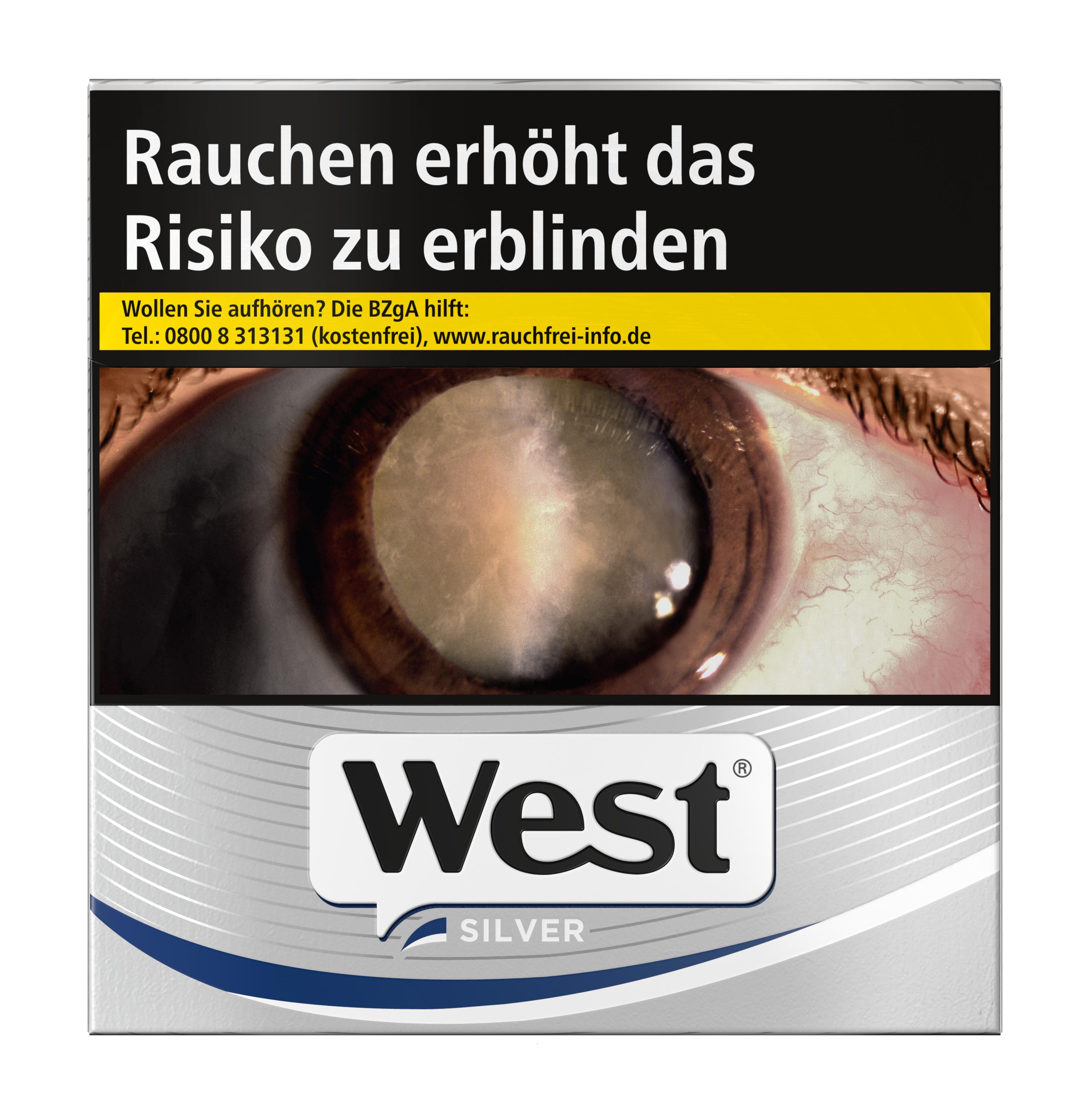 West Silver Zigaretten 1 Stange