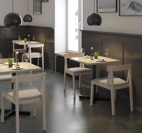 Indoor Stühle für ihre Gastronomie und Hotellerie
