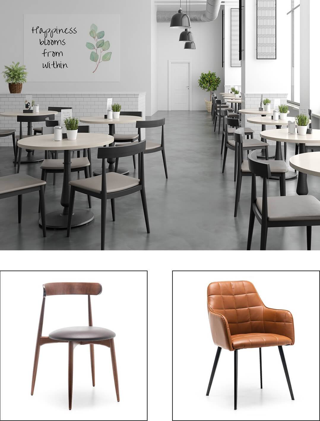 Indoor Stühle für ihre Gastronomie und Hotellerie