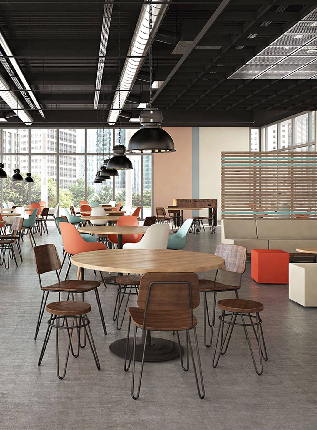 Indoor Hocker für Ihre Gastronomie, Hotellerie oder Kantine