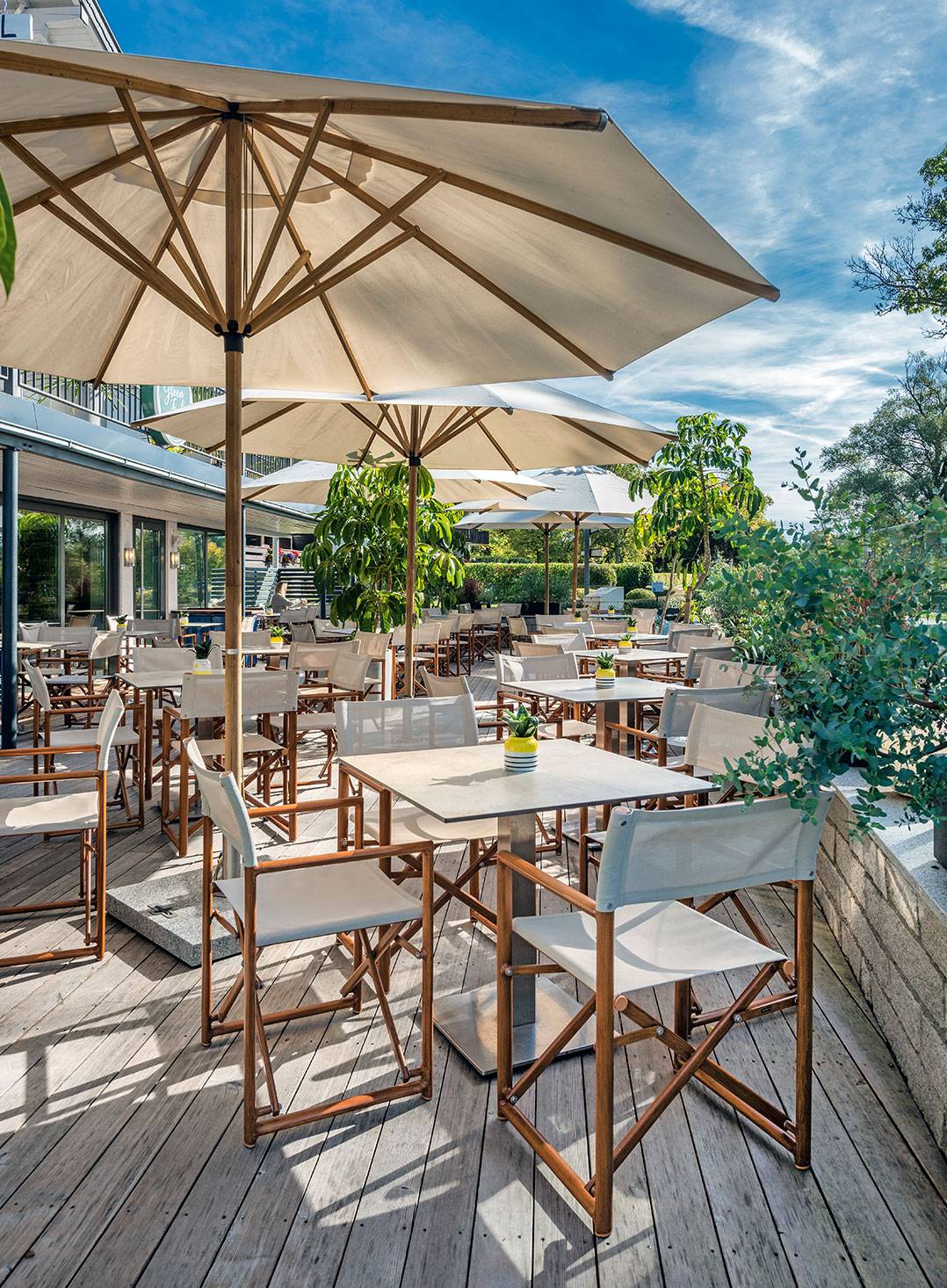 Outdoor Sonnenschirme für Ihre Gastronomie, Hotellerie und Biergarten