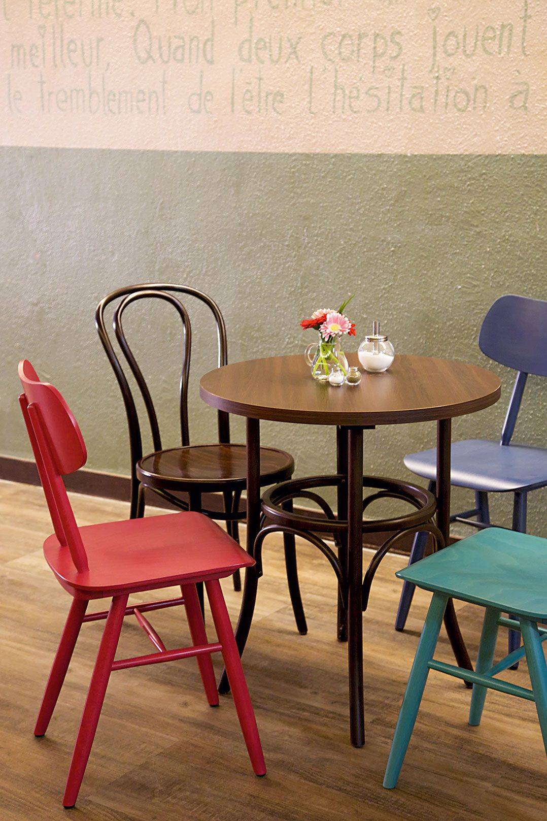 Indoor Wooden tables for your restaurant or hotel