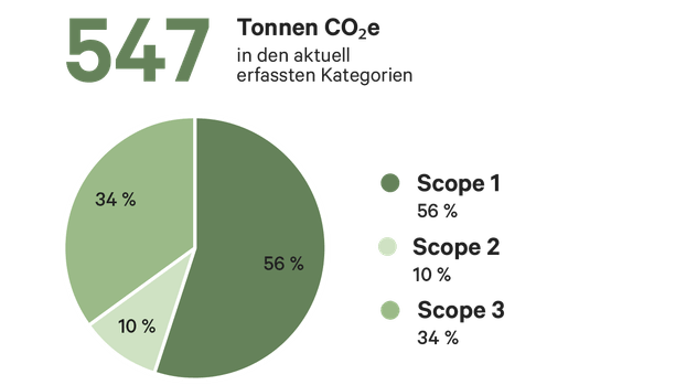 GO IN Emissionen Verteilung nach Scopes 2025