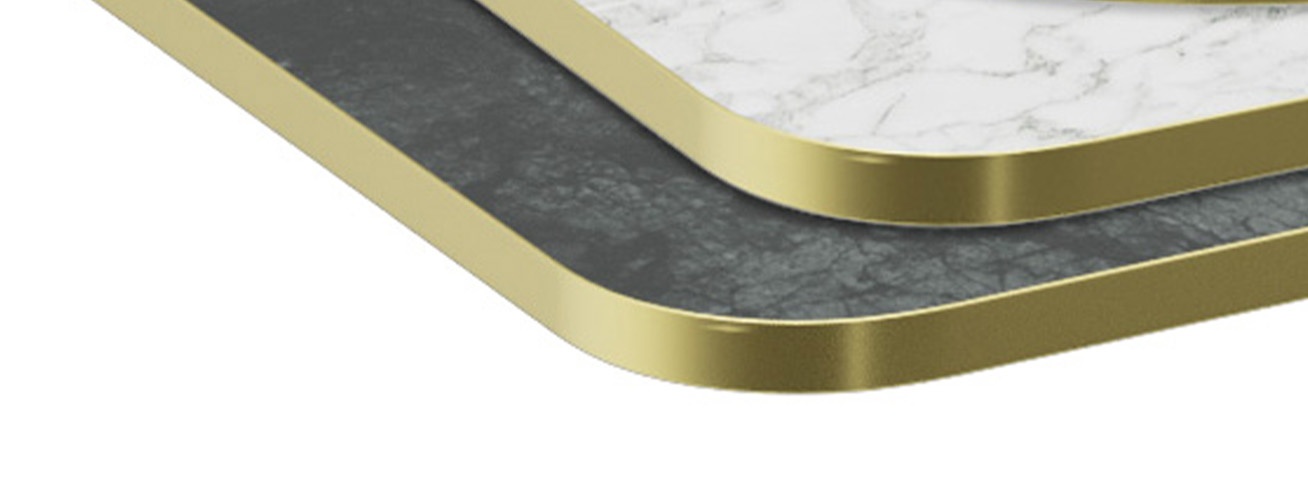 Vario Gold Tischplatten für Gastronomie und Hotellerie | GO IN
