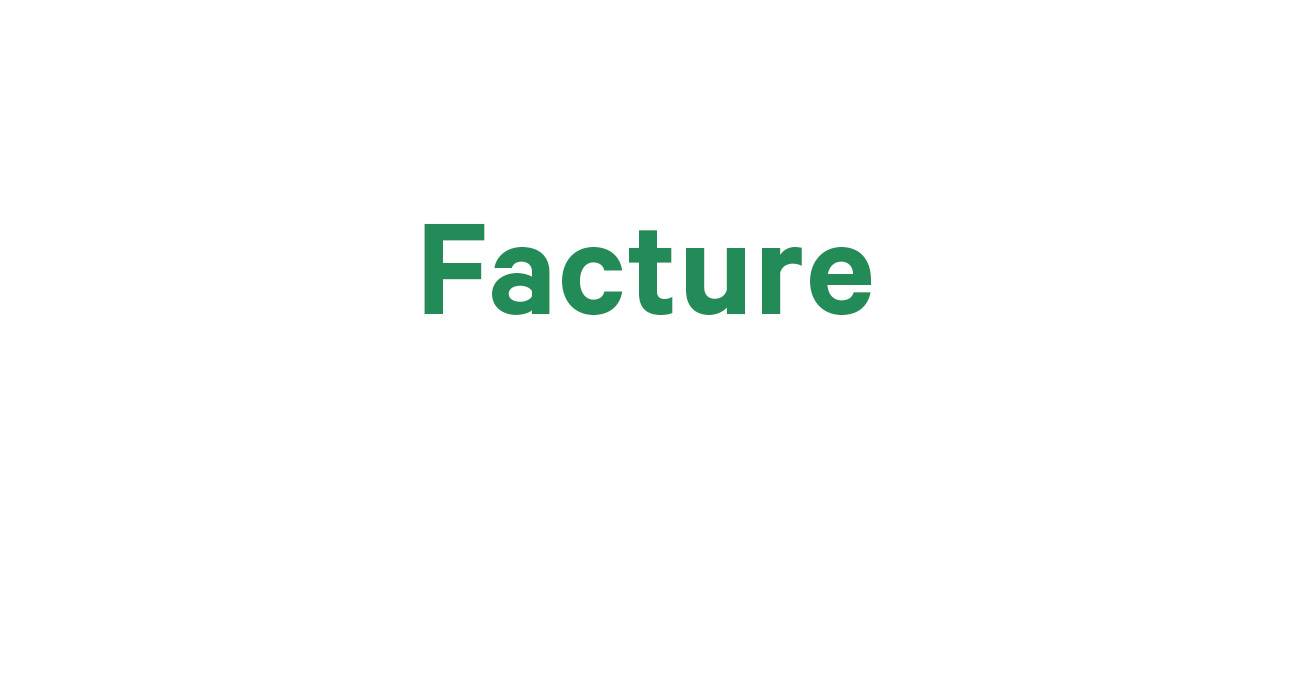 Facture