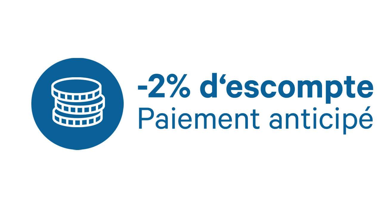Paiement d'avance
