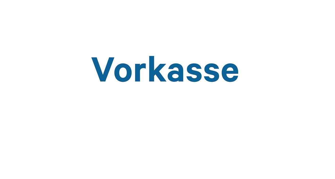 Vorkasse
