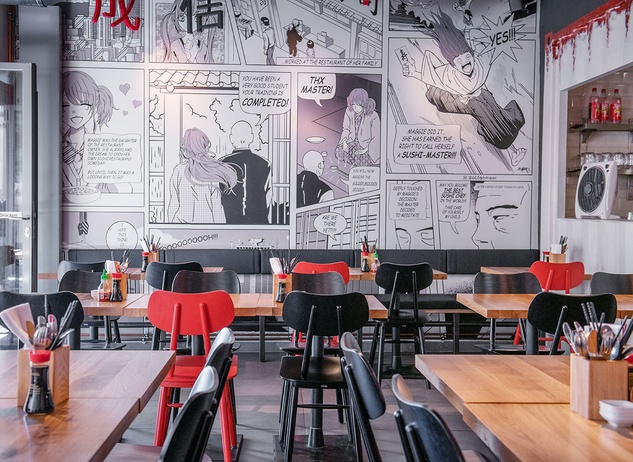 Reference furniture GO IN - Maggie Sushi