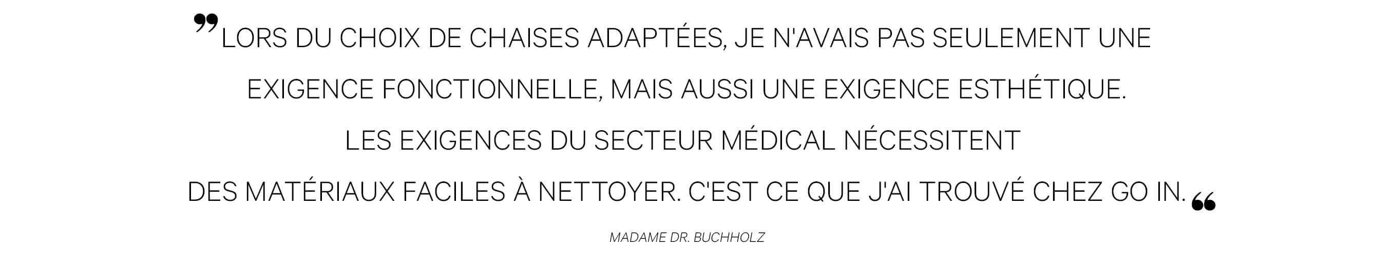 GO IN Referenz Praxis Dr. Buchholz