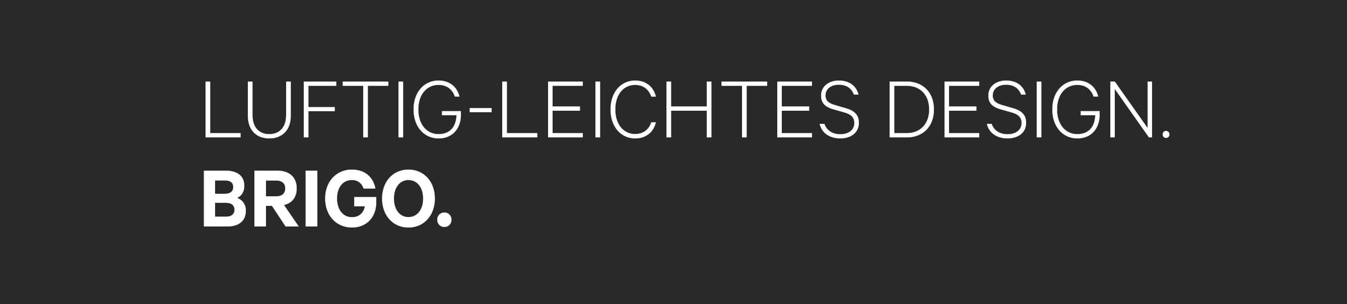 Luftig-leichtes Design - Armlehnstuhl Brigo