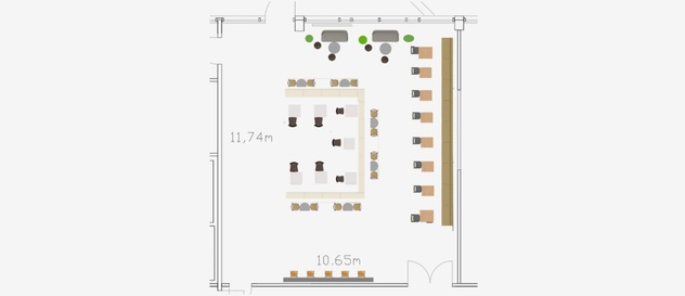 Überblick GO IN Café