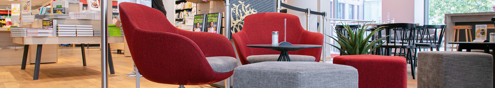 Referenz Cafe des Lesens Hugendubel