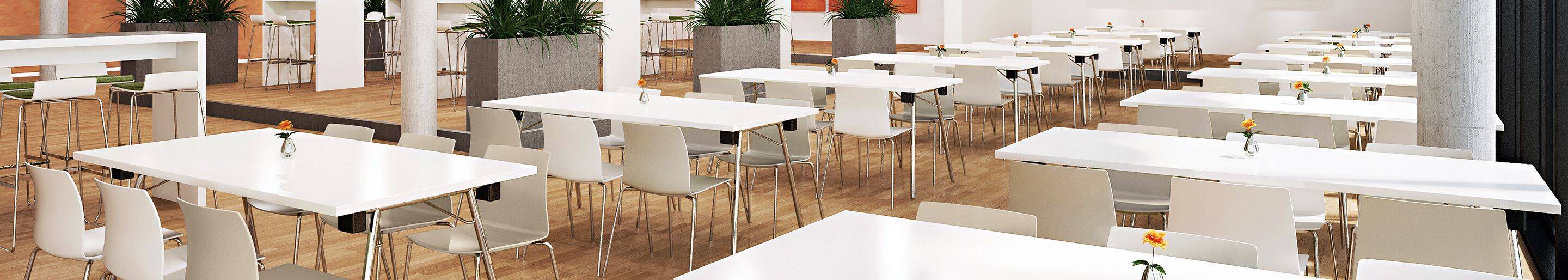 Indoor Kantinenmöbel für Ihre Gastronomie, Hotellerie und Büro