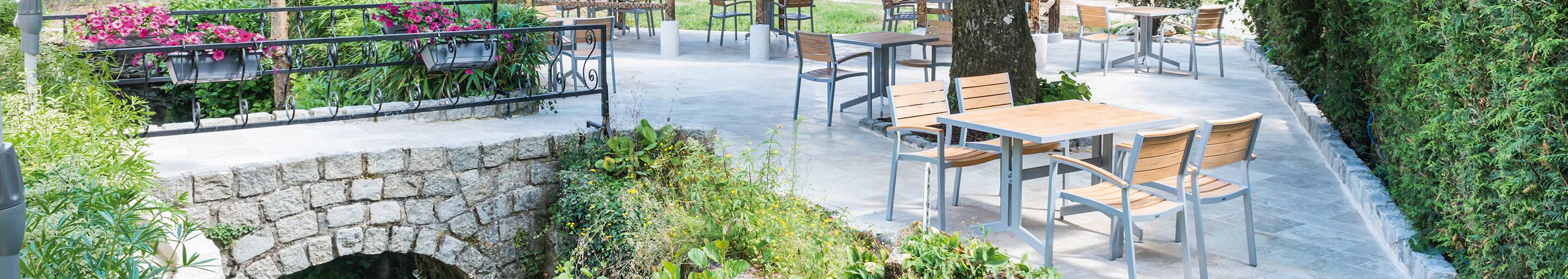 Chaises d'extérieur pour votre restaurant ou hôtel
