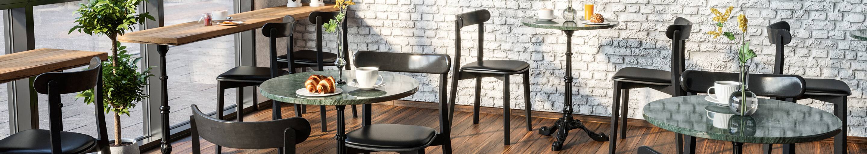 Indoor Café-Möbel für Ihre Gastronomie und Hotellerie