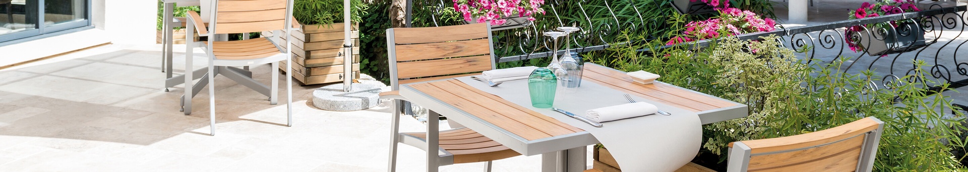 Outdoor Terrace chairs for your restaurant or hotel