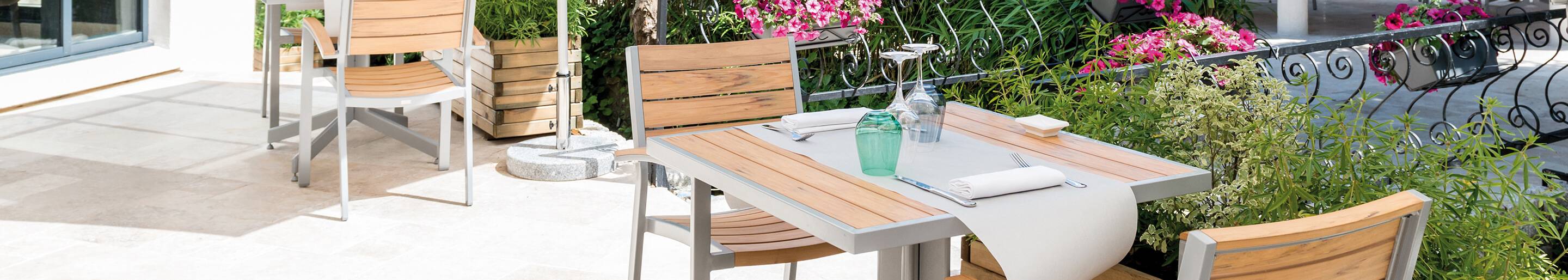 Chaises de terrasse pour votre restaurant ou hôtel