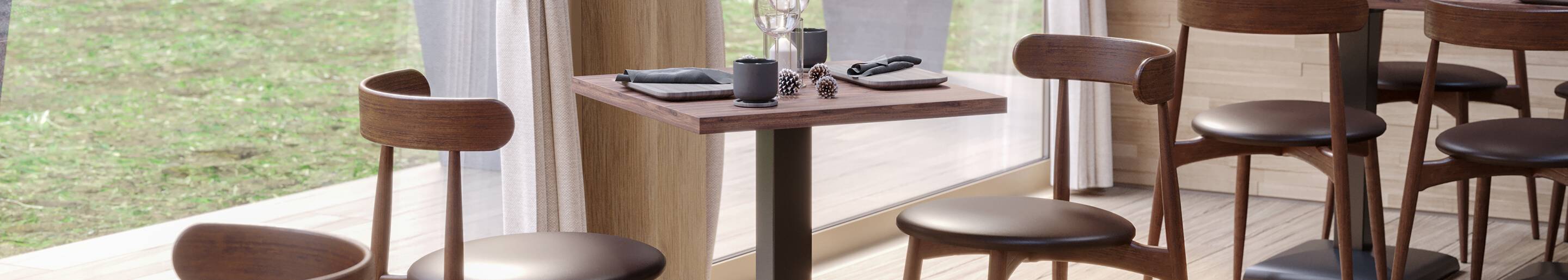 Indoor Holzstühle für Gastronomie oder Hotellerie