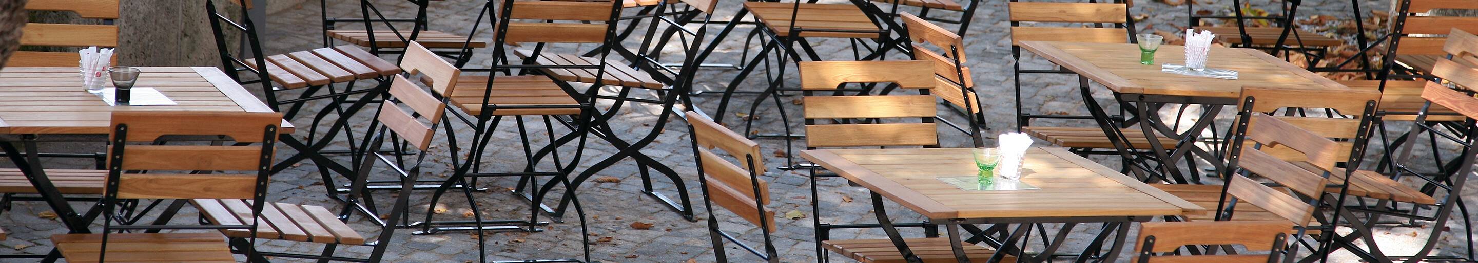 Tables pliantes pour votre restaurant ou hôtel