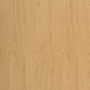 oak natural transparent lacquered