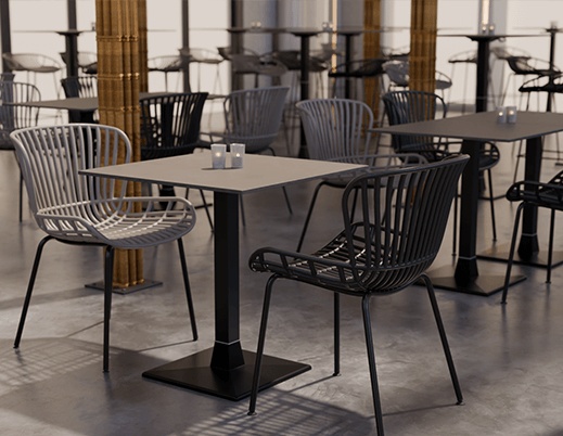 Chaises en plastique pour votre restaurant ou hôtel