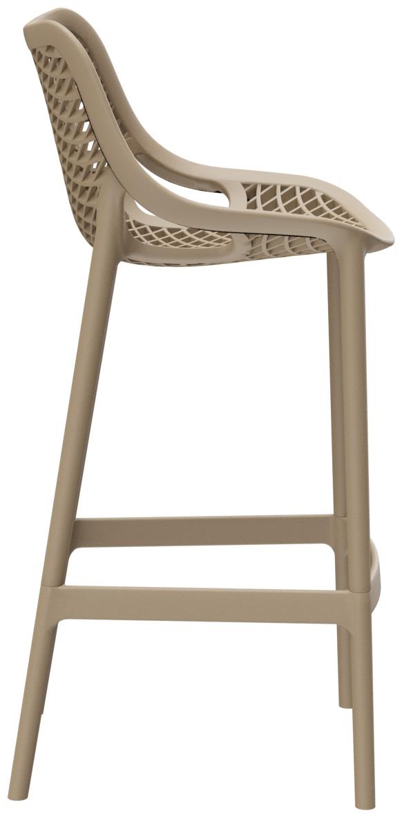 Abbildung Tabouret de bar Emilia Seitenansicht