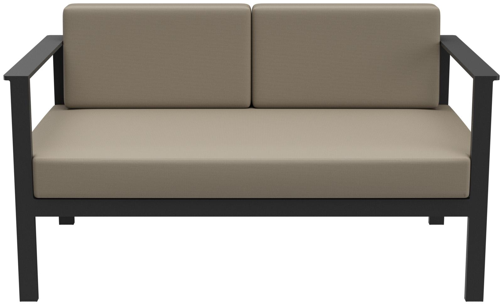 Abbildung 2-Sitzer-Element Sorelia Vorderansicht