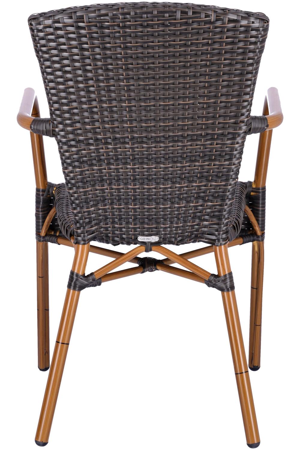 Abbildung arm chair Malena Rückansicht