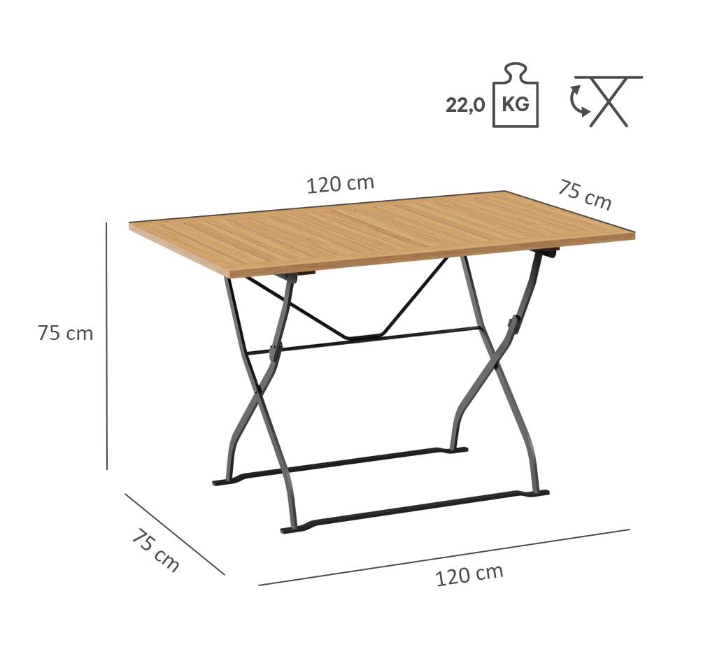 Abbildung dining table Vigo T
