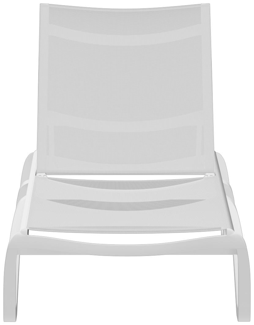 Abbildung Chaise longue Soliana Vorderansicht