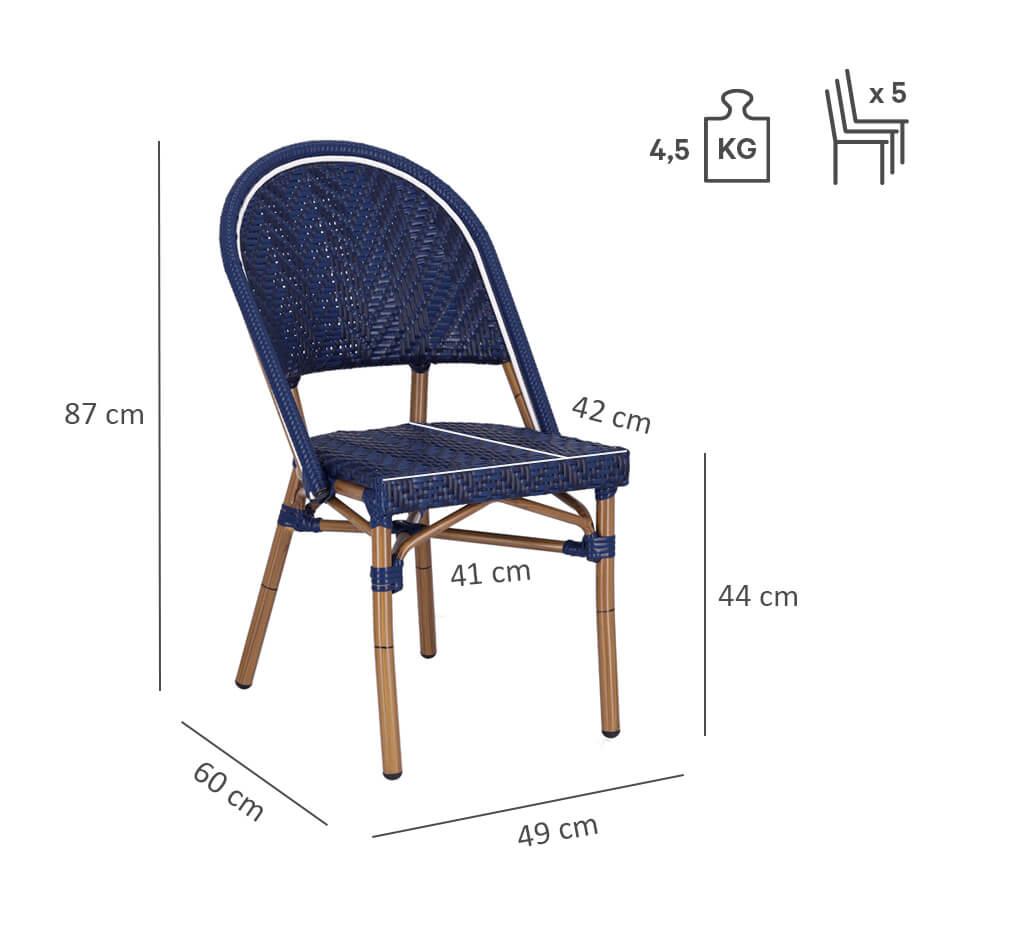 Abbildung chaise Melara