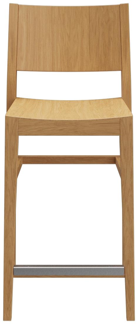 Abbildung medium-high stool Quin Vorderansicht