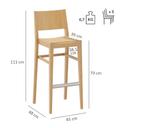 Abbildung bar stool Quin